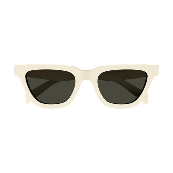 NEW SAINT LAURENT SUNGLASSES, SL462 SULPICE 018 IVORY WOMEN SL 462 SULPICE 018